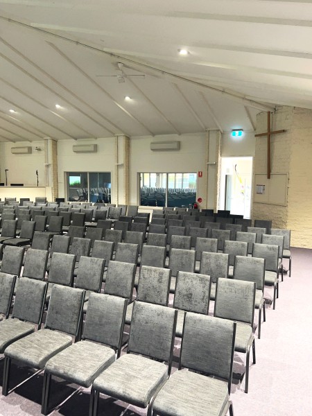 Peninsula City Church - Slimline Church Chairs