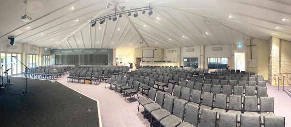 Peninsula City Church - Slimline Church Chairs