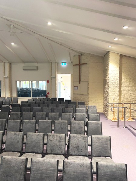 Peninsula City Church - Slimline Church Chairs