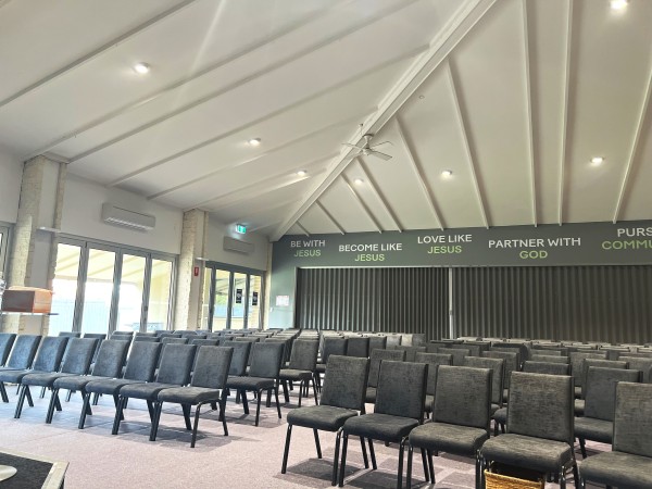 Peninsula City Church - Slimline Church Chairs