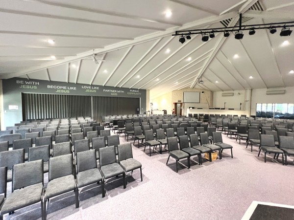 Peninsula City Church - Slimline Church Chairs