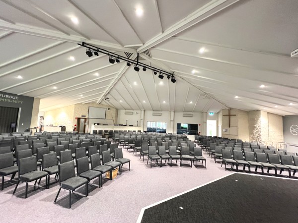 Peninsula City Church - Slimline Church Chairs