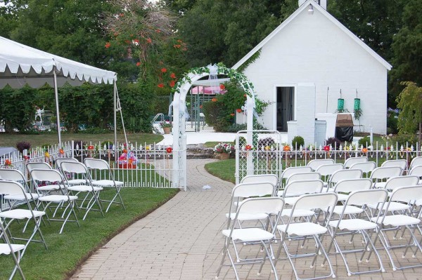Aluminium Folding Chair - Outdoor Wedding